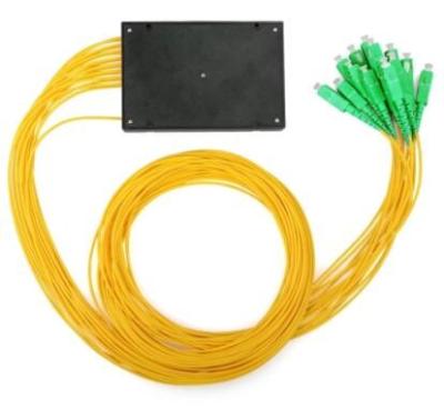 China Divisor del PLC del SC APC 1x16, módulo del ABS del divisor del cable óptico en venta