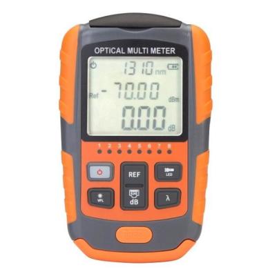 China Función auto del cierre de Matic de las longitudes de onda del estándar de FTTX Mini Optical Power Meter VFL 10 en venta