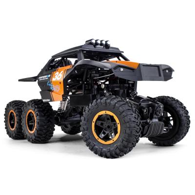 China RC Model 6 Wheel Bigfoot Radio Control Toy 1/10 Scale Off Road Car Climbing Car For Children for sale