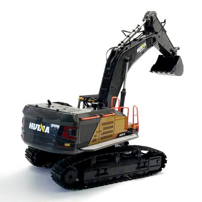 China Huina RC Model 1592 1/14 rc remote control vehicle 22CH Excavator Model Toys Hobby Newest for sale