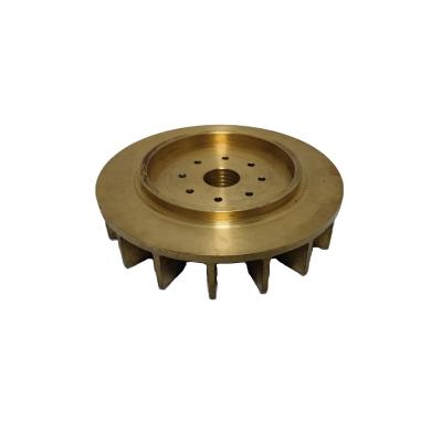 China Water Pump Metal Copper Parts Replacement Water Pump Impeller 26.037.0071.00 For Marine Water Pump Assembly for sale