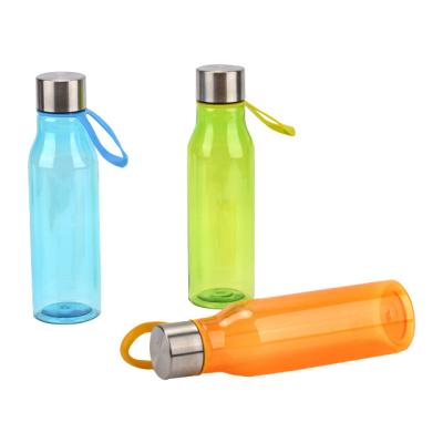 China Sustainable High Quality Tritan Or AS Premium Outdoor Portable Eco Friendly Sports Water Plastic Bottle With Handle for sale