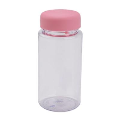 China Wholesale Pink 400ml Viable Bestseller Compact Capacity Small Plastic Water Bottle for sale