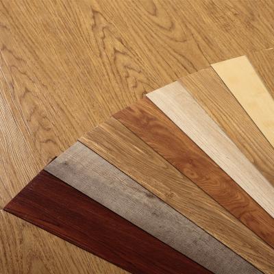 China PVC Floor Price Vinyl Plank Tile Stickers Waterproof Wear Resistant Self Adhesive Removable Luxury Flooring for sale