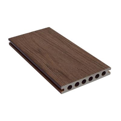 China Contemporary Design Co Extrusion Co-Extrusion Co-Extrusion Wpc Composite Wood Plastic Composite Decking for sale