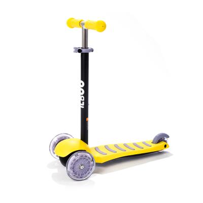 China Wholesale Professional Child Ground Cuckoo Stand Kids Kick Foot Scooter 3 Wheel for sale