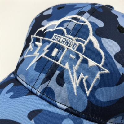 China Fashion JOINT Trend Camouflage Logo Black Blue Soft Hemispherical Knitting Hat for sale