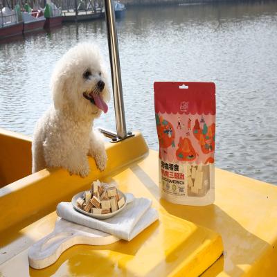 China Best Viable Snacks Wholesale Dog Sandwich Duck Companion Food High Nutrition Pet Food Viable Snacks for sale