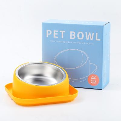 China New Sustainable Stainless Steel Dog Bowl For Pets Pet Bowls And Feeders Pet Bowl For Home for sale