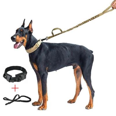 China Soft Padded Nylon Detachable Dog Leash Handle Pet Reflective Leashes For Medium Large Dogs Walking Training for sale