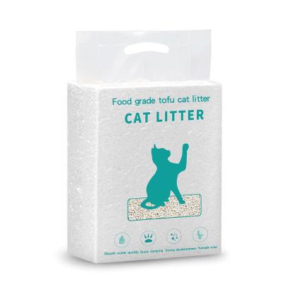 China Original Wholesale Green Garbage Flavor 6LManufacturers Tofu Cat Litter Deodorizer Sand Cat Toilet Green Viable for sale