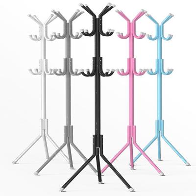 China High Quality Office Coat Hanger Corner Rack (Other) Shop Iron Hook Hang Clothes Tree Heavy Duty Nordic Adjustable Cactus Entrance for sale