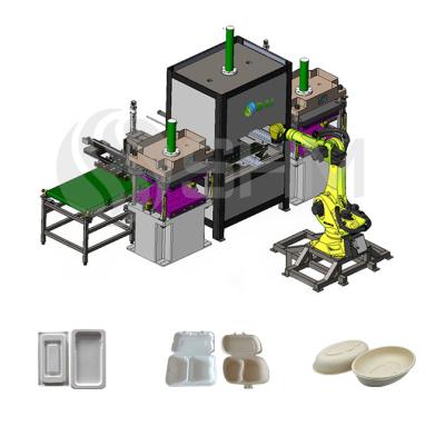 China Maschine zur thermoformierenden Herstellung von Industriezellstoff zu verkaufen