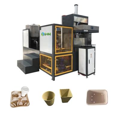 China Small Pulp Moulding Machinery Bagasse Molded Pulp Packaging Machinery for sale