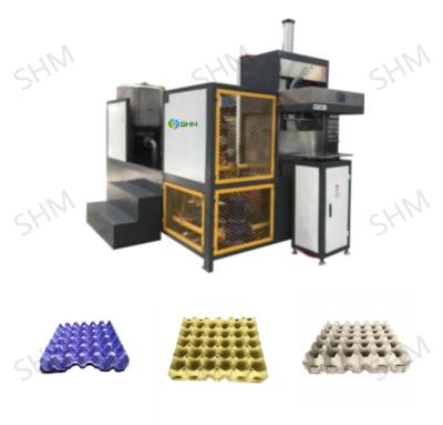 China Custom Small Paper Egg Tray Making Machine Egg Carton Press Machine for sale