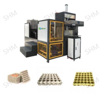 China Small Scale Egg Carton Making Machine Integrated Industrial Egg Crate Machine for sale