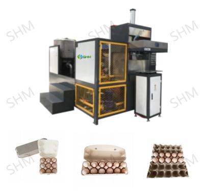 China Small Semi Automatic Egg Carton Making Machine Compact Size for sale