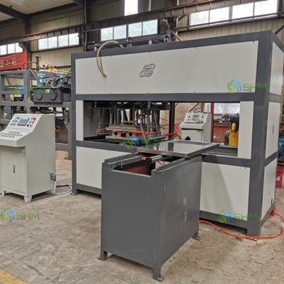 China PLC Controlled Paper Casting Runner Forming Machine for Foundry With Hot Press Equipment for sale