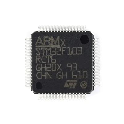 China Standard STM32F103RCT6 New and Original ic chip electronic components LQFP-64 STM32F103RCT6 for sale