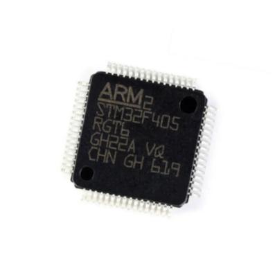 China Standard STM32F405RGT6  IC MCU 32BIT 1MB FLASH 64LQFP Integrated circuit Brand New Original Electronics STM32F405RGT6 for sale