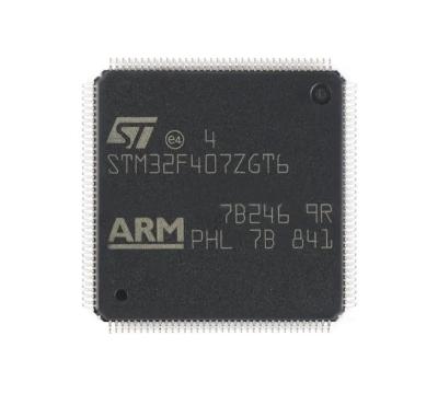 China Standard STM32F407ZGT6 ic chip MCU integrated circuit Electronic components  32BIT 1MB FLASH LQFP144 Original stock for sale