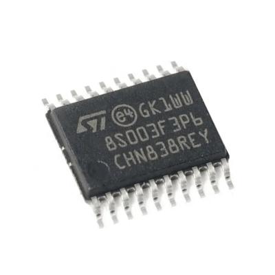 China Standard STM8S003F3P6TR Original Electronic Components Integrate integrated circuit Microcontroller 20-TSSOP   Original stock for sale