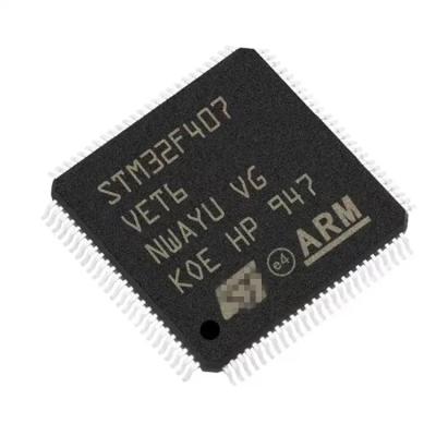 China MCU STM32F407VET6 LQFP-100 ARM Cortex-M4 32-bit  High Quality MCU Microcontroller Ic Chips for sale