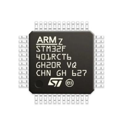 China Microcontroller STM32F401RCT6  integrated circuit ic chip MCU  LQFP-64 Original electronic component chip Microcontroller for sale