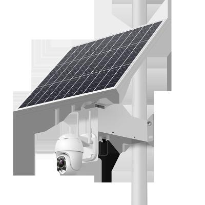 China Outdoor waterproof solar 4g camera, 4g SIM card solar panels powered camera for sale