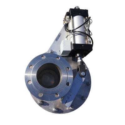 China FHV3-series DN150 General Pneumatic Ceramic Rotary Gate Valve for sale