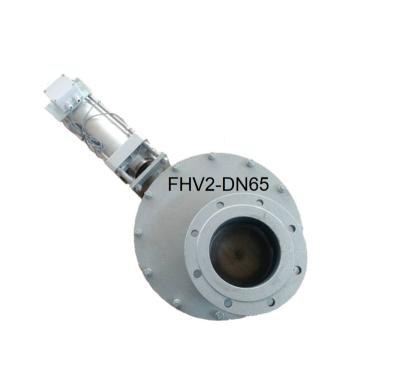 China Durable Pneumatic Disc Plates Type Gate Valve FHV2-DN65 for sale