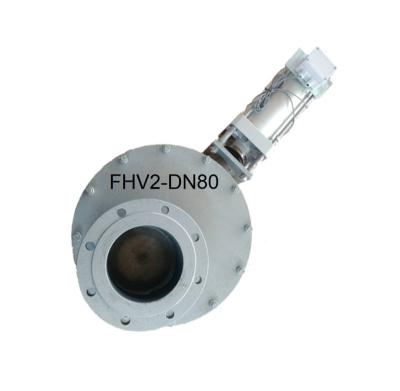 China Durable Pneumatic Disc Plates Type Gate Valve FHV2-DN80 for sale