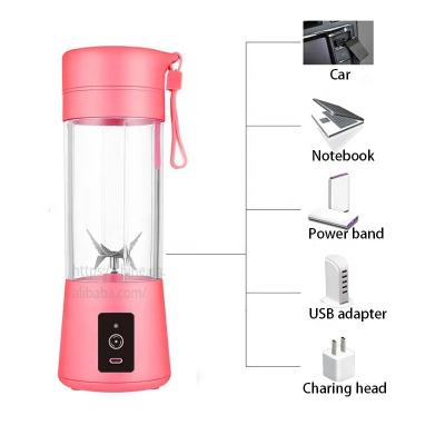 China Outdoor Portable Fruit Juicer Blender Spare Parts Blender JJ01 Fresh Juicer for sale