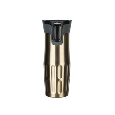 China Sustainable Thermos Insulated Double Wall Vacuum Stainless Steel Shaker Water Bottle for sale