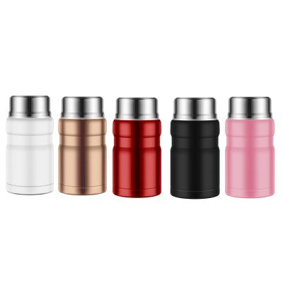 China BPA Free Vacuum Insulated Water Bottle Lunch Box Thermos Food Viable Eco-friendly Customized Jar For Hot Food for sale