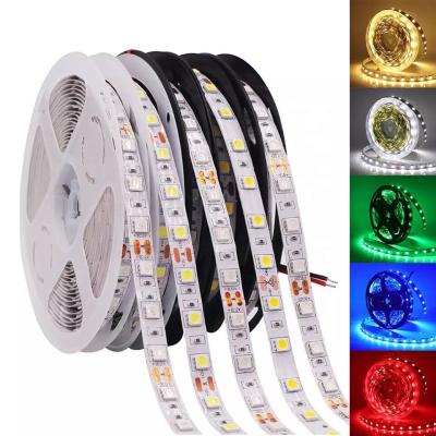 China Residential RGB Lights 12V 24V LE TDC RGBCCT RGBW RGBWW Waterproof 5M Warm White Blue Single Color 300LED Strip Lights Flexible LED Strip 5050 for sale