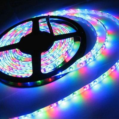 China 3528 RGB DC12V Residential Waterproof Strip Led Back Light Flexible RGB Light Warm White 60LED/M Ribbon Led Strip 3528 Night Light Strip TV for sale