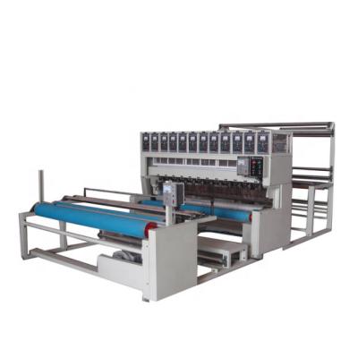 China Head Moved Ultrasonic Quilting Machine Textile Embossing Machine With Cutting Machine for sale