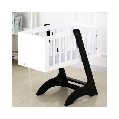 China Safety High Quality Durable Using Various Cradle Rocker Bed Solid Wood Portable Baby for sale