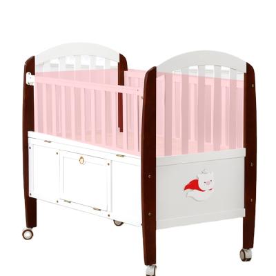 China Good sales volume and high quality Customized modern baby storage crib for sale