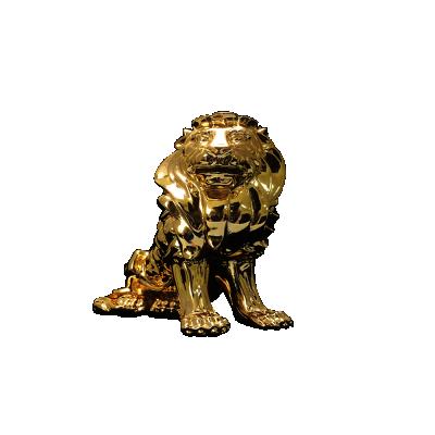 China Resin Lion Sculpture from China for sale