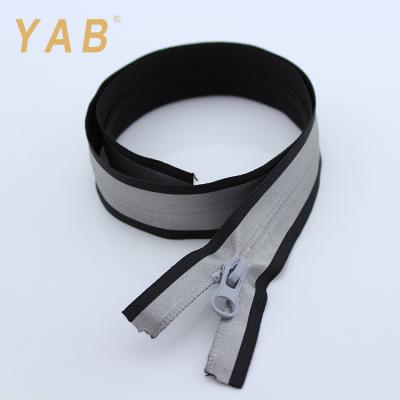 China Open End Style Sustainable Zipper Manufacturer YAB China Invisible Nylon Fire Resistant Zipper Puller for sale