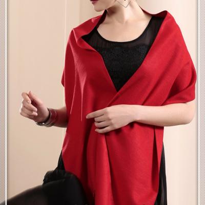 China Popular and hot 100% natural silk long shawl scarf for sale