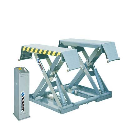 China Auto Maintanence 3T CE Approved Hydraulic Car Hoist Mid-Rise Scissor Lift Auto Lift for sale