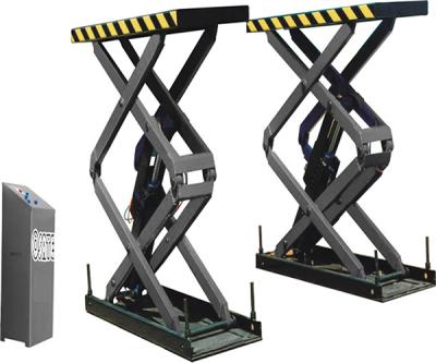 China Maintanence 3.2T automatic scissor lift car lift inground lift with CE certification for sale