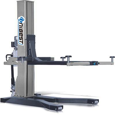 China Maintanence Popular Single Post Lift Automatic Movable Single Post Lift for sale