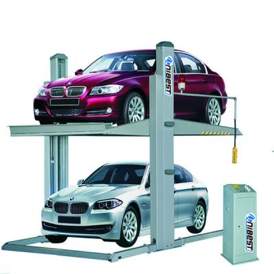 China Maintanence Auto Underground Used Stacker Two Post Hydraulic Double Post Car Parking Lift for sale