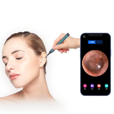 China Future Green Newest Endoscope Camera Wifi Connect App 3.5mm Diameter Ear Otoscope Camera Wireless Earwax Remover for sale