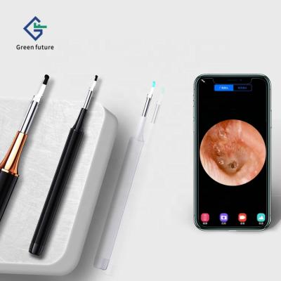 China New Endoscope Camera GF Ear Pick Camera 1080p Hd 4.0mm Visual Ear Wax Remover Ear Wax Remover With Otoscope for sale