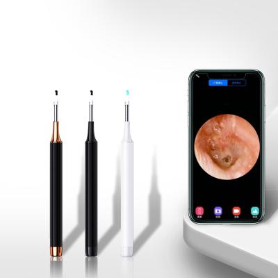 China Smart Borescope Camera GF Ear Scoop Ear Endoscope Ear Wax Removal Tools with 6 Led Lights for sale